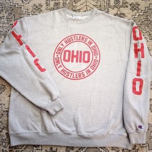 Vintage Champion Ohio Hustlers crew neck sweatshirt size XL